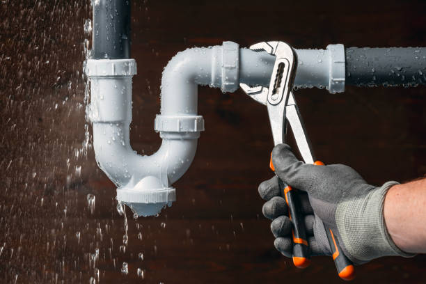 Professional Drain Cleaning technician working in Plainfield, MA